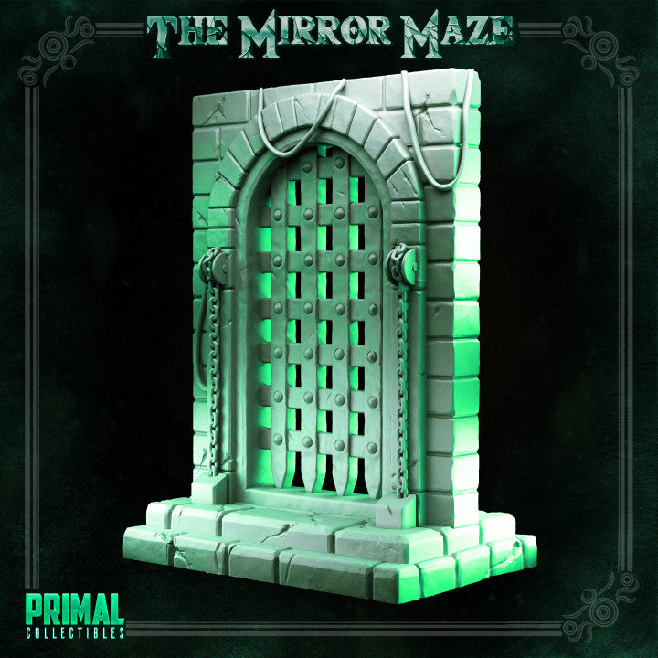 Pórtico y espejo - The Mirror Maze