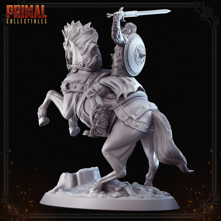 Boris - Bárbaro a Caballo (20cm) - Masters of Dungeons Quest