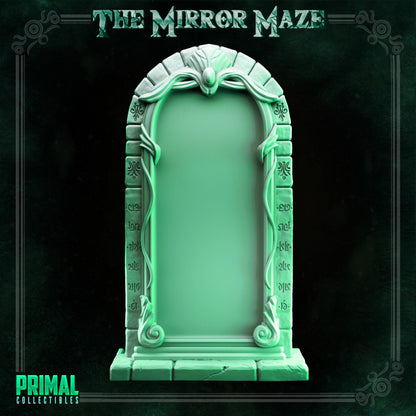 Pórtico y espejo - The Mirror Maze