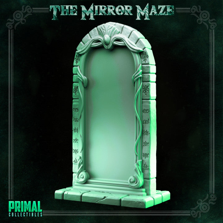 Pórtico y espejo - The Mirror Maze