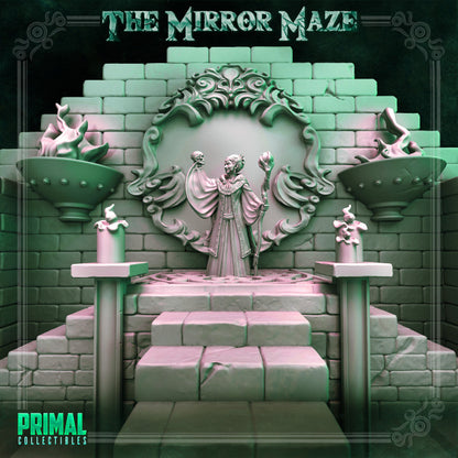 Santuario y puerta de acero - The Mirror Maze