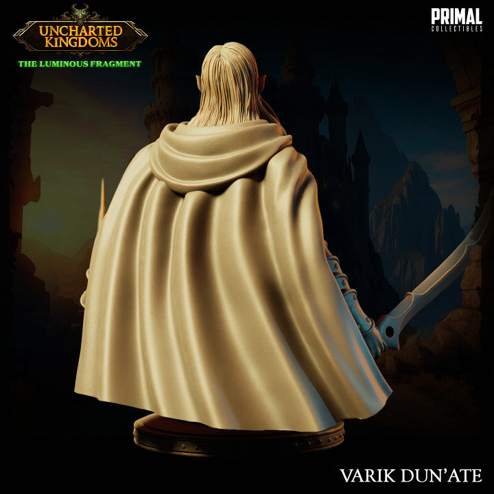 Varik - Elfo Oscuro - Busto - Uncharted Kingdoms