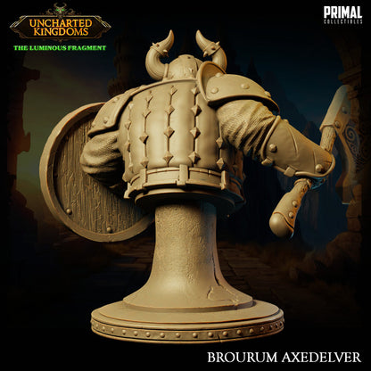 Brourum - Enano Guerrero - Busto - Uncharted Kingdoms