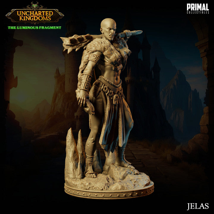 Jelas - Gigante de piedra - Uncharted Kingdoms