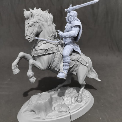 Boris - Bárbaro a Caballo (20cm) - Masters of Dungeons Quest