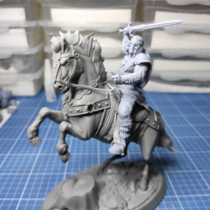 Boris - Bárbaro a Caballo (20cm) - Masters of Dungeons Quest