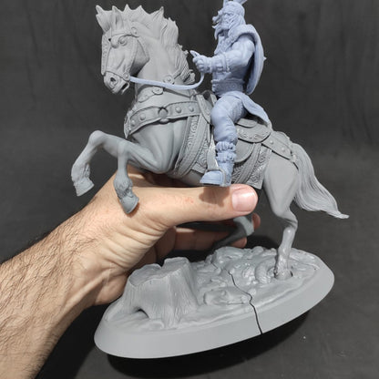 Boris - Bárbaro a Caballo (20cm) - Masters of Dungeons Quest