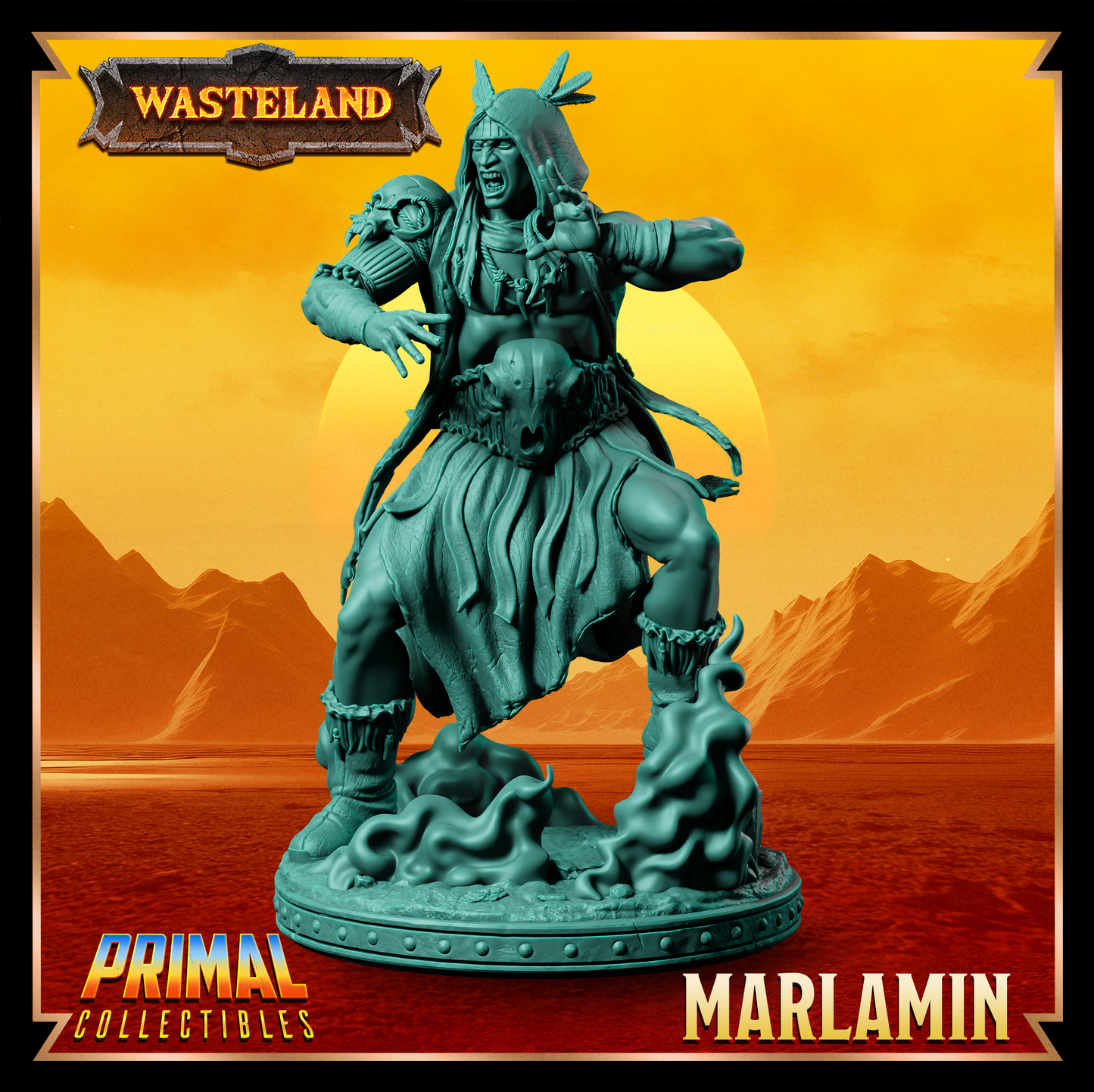 Marlamin - Humano Clérigo - Wasteland