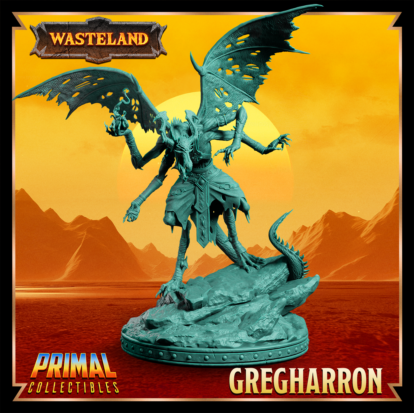 Gregharron - Rey Hechicero - Wasteland