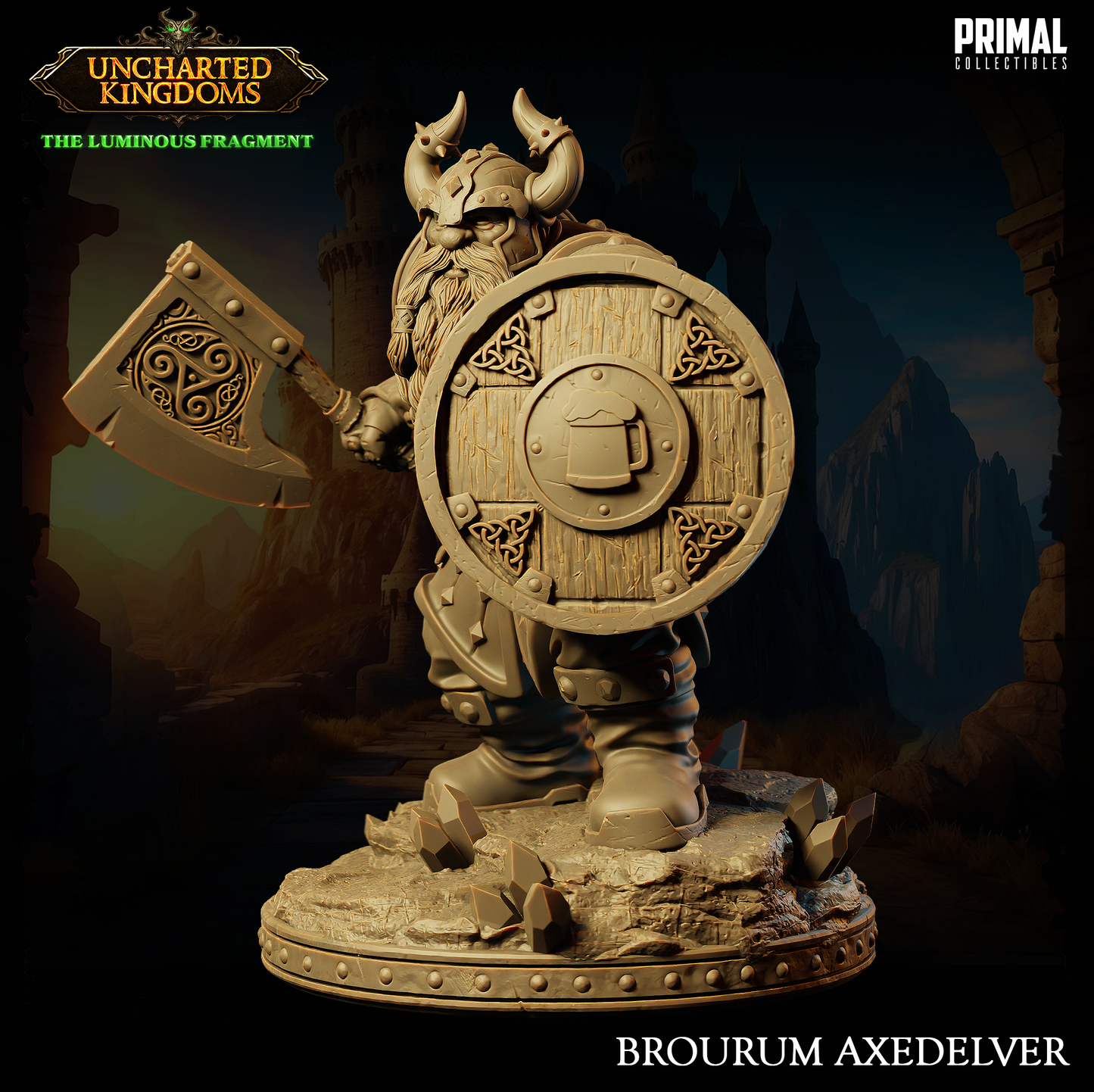 Brourum - Enano Guerrero - Uncharted Kingdoms