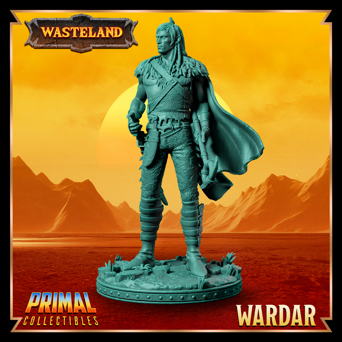 Wardar - Elfo Mago Guerrero - Wasteland