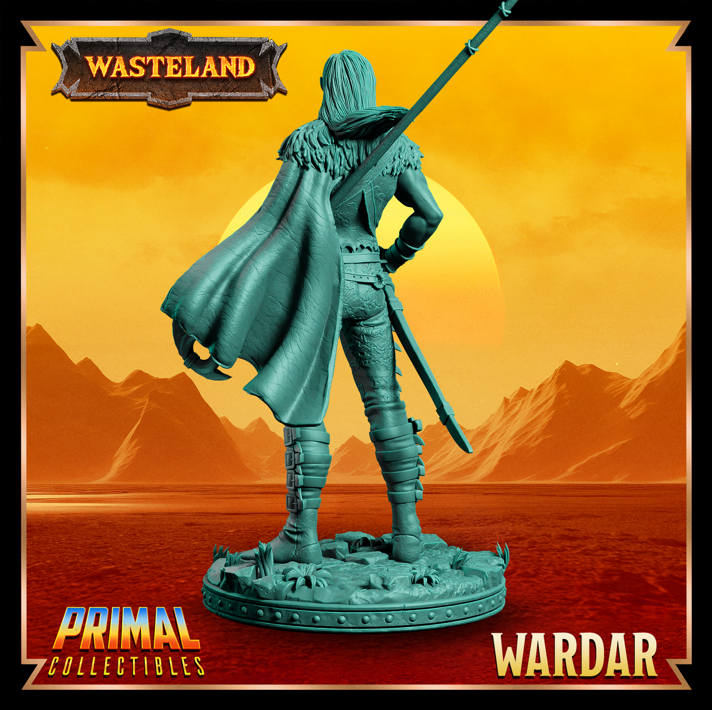 Wardar - Elfo Mago Guerrero - Wasteland