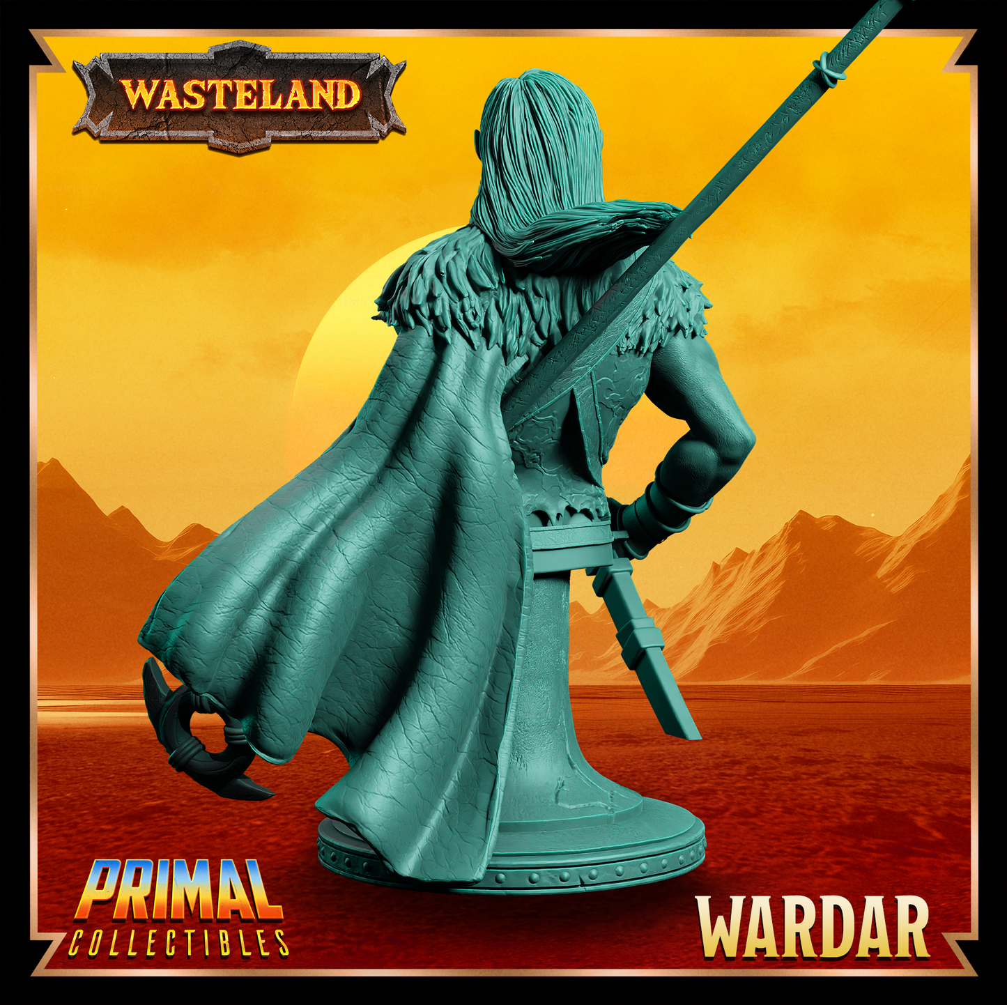 Wardar - Elfo - Busto - Wasteland